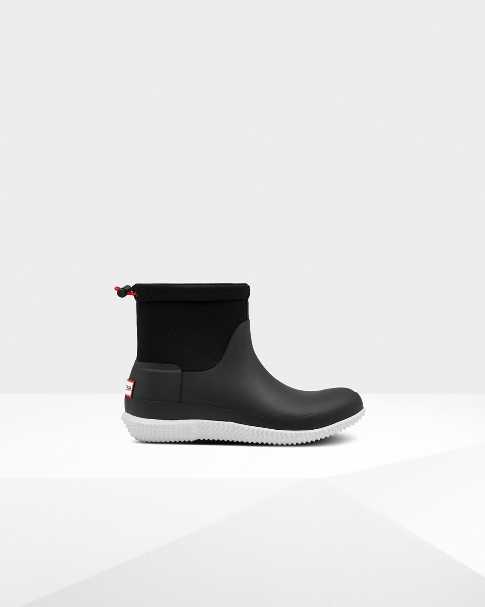 Tenis Hunter Feminina Pretas - Original Short Mesh Boots - 47WBSQGTN